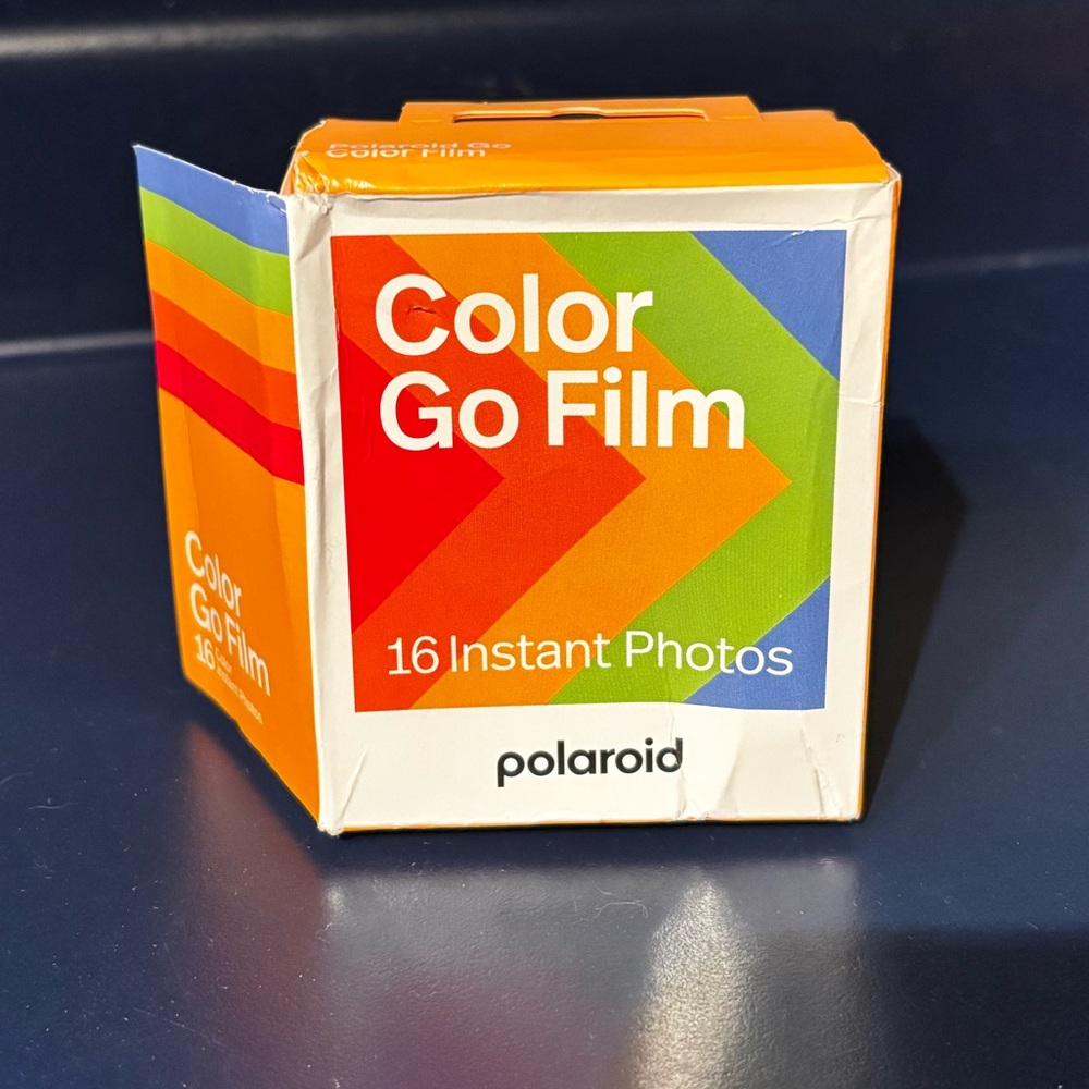 Polaroid Color Go Film Pack - Orange, Green, Blue, Red